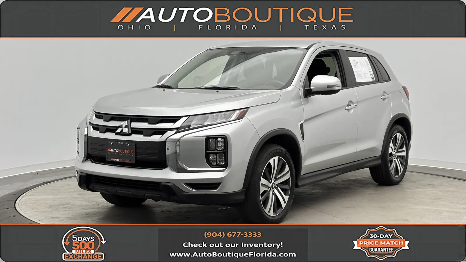 Silver 2021 Mitsubishi Outlander Sport SE for sale in Jacksonville, FL