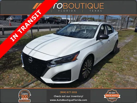 White 2025 Nissan Altima SV for sale in Jacksonville, FL