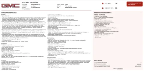 Photos of 2019 GMC Terrain SLE for sale in Jacksonville, FL at Auto Boutique Florida