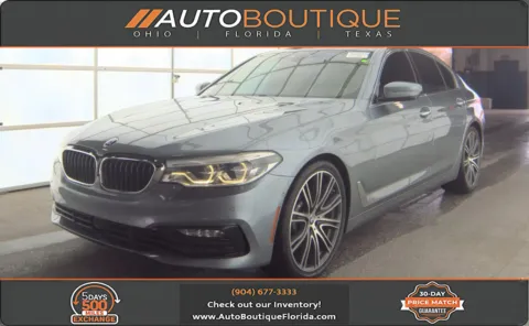 Gray 2017 BMW 5 Series 540i for sale in Jacksonville, FL
