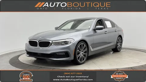 Gray 2017 BMW 5 Series 540i for sale in Jacksonville, FL
