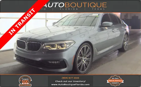 Gray 2017 BMW 5 Series 540i for sale in Jacksonville, FL
