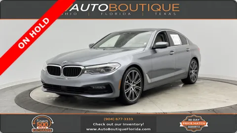 Gray 2017 BMW 5 Series 540i for sale in Jacksonville, FL