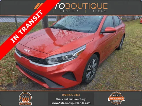 Orange 2022 Kia Forte LXS for sale in Jacksonville, FL