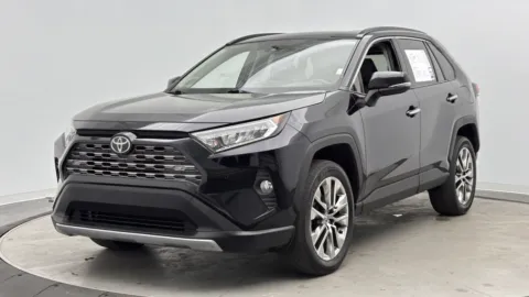 Black 2020 Toyota RAV4 Limited for sale in Jacksonville, FL