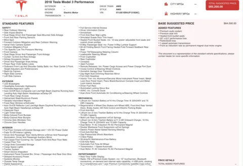 Photos of 2018 Tesla Model 3 Performance for sale in Jacksonville, FL at Auto Boutique Florida