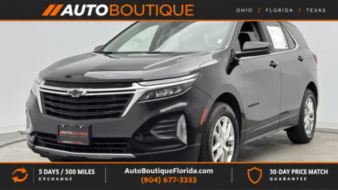 Black 2022 Chevrolet Equinox LT for sale in Jacksonville, FL