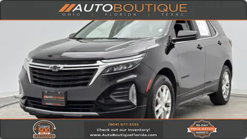 Black 2022 Chevrolet Equinox LT for sale in Jacksonville, FL