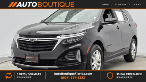 Black 2022 Chevrolet Equinox LT for sale in Jacksonville, FL