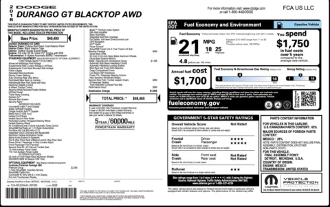 Photos of 2018 Dodge Durango GT for sale in Jacksonville, FL at Auto Boutique Florida