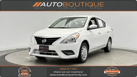 White 2019 Nissan Versa Sedan SV for sale in Jacksonville, FL