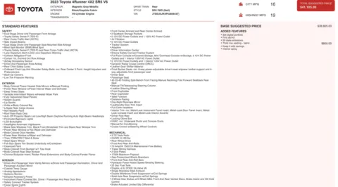 Photos of 2023 Toyota 4Runner SR5 for sale in Jacksonville, FL at Auto Boutique Florida