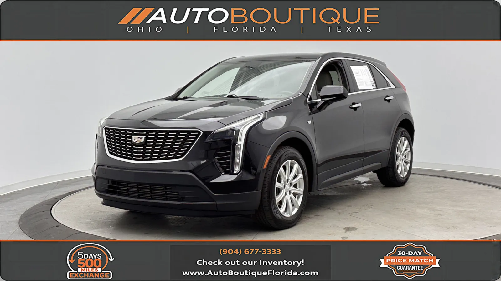 Black 2021 Cadillac XT4 FWD Luxury for sale in Jacksonville, FL