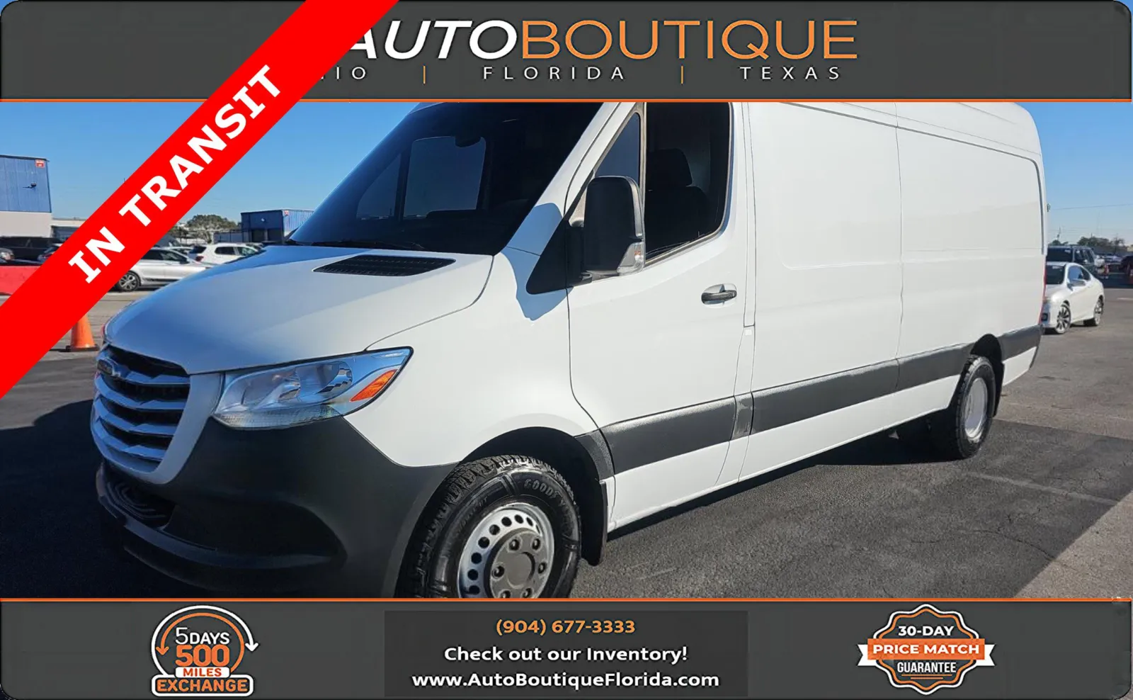 White 2020 Freightliner Sprinter Crew Van 3500XD for sale in Jacksonville, FL