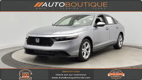 Silver 2025 Honda Accord Sedan LX for sale in Jacksonville, FL