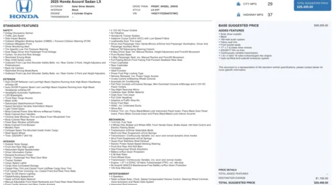 More photos of 2025 Honda Accord Sedan LX at Auto Boutique Florida, FL