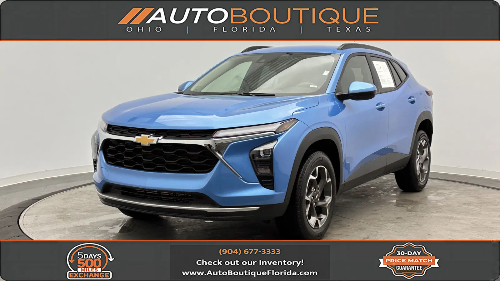 Blue 2025 Chevrolet Trax LT for sale in Jacksonville, FL