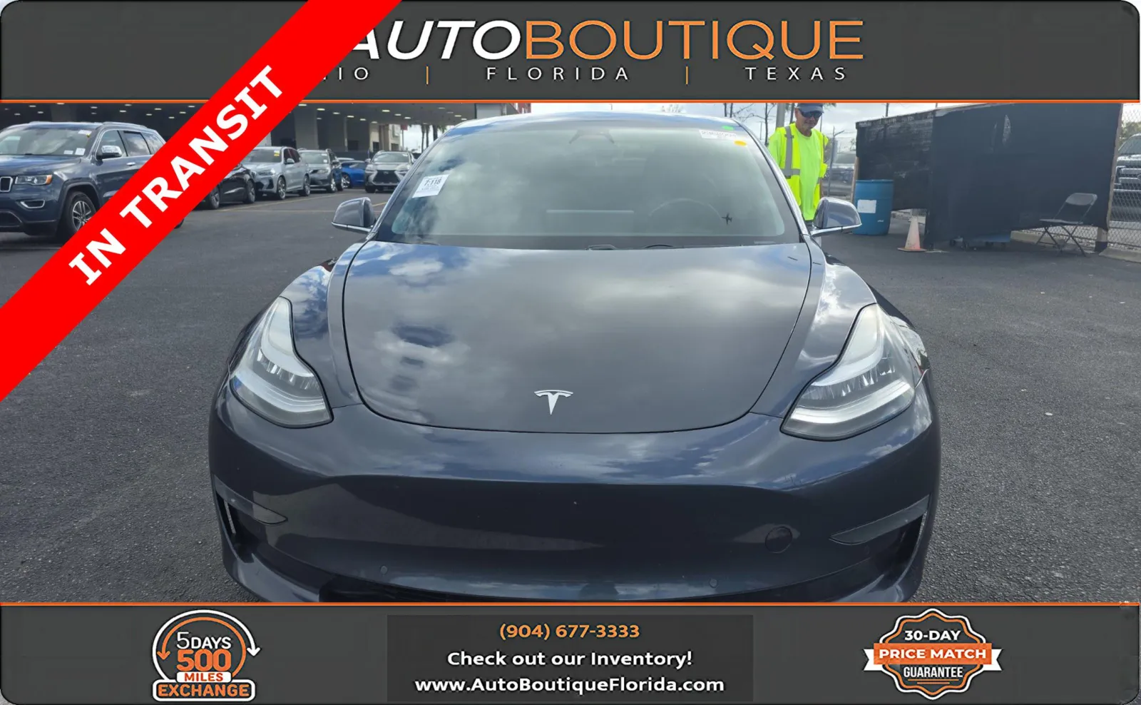 Gray 2019 Tesla Model 3 Standard Range Plus for sale in Jacksonville, FL
