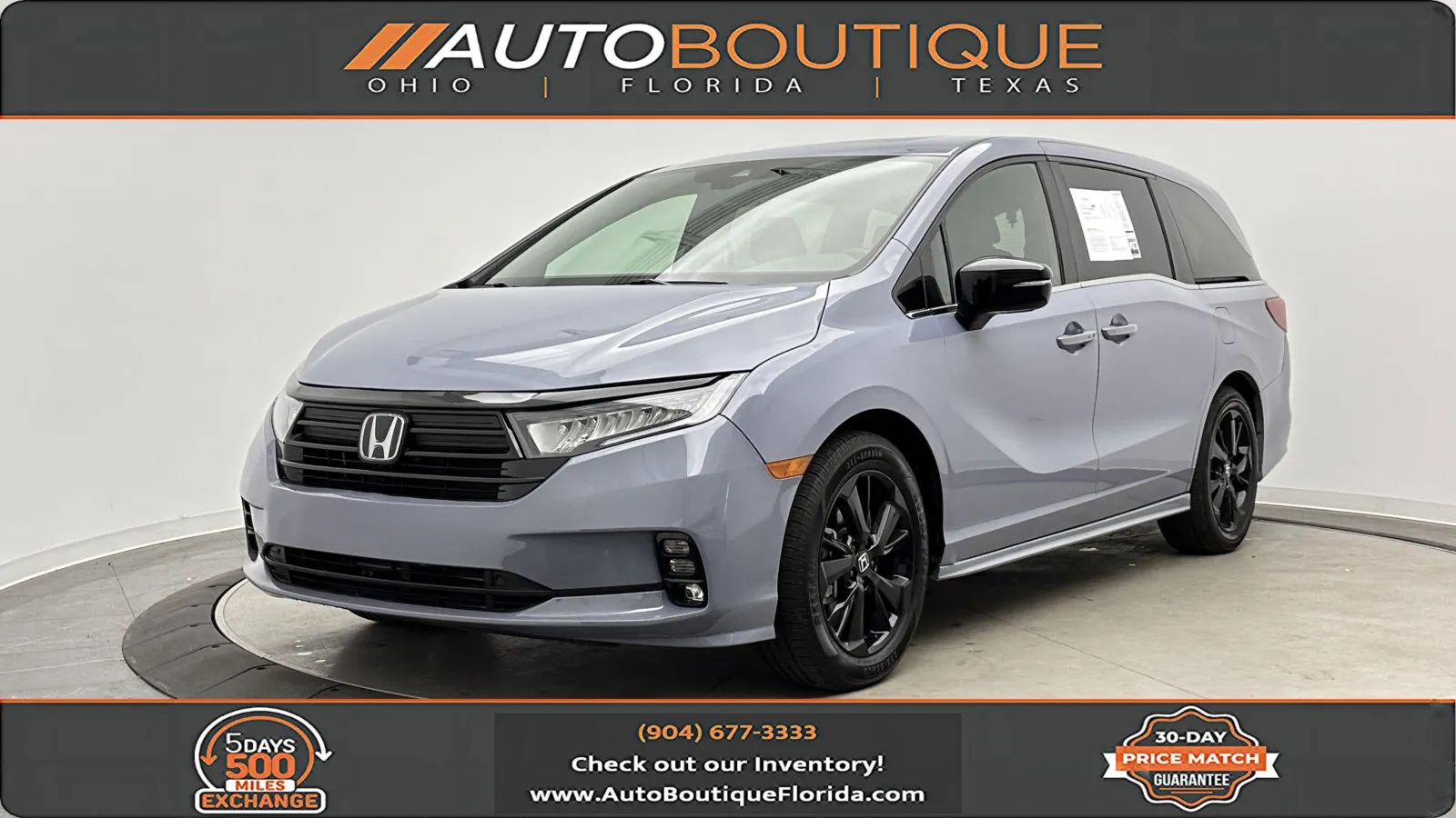 Gray 2024 Honda Odyssey Sport for sale in Jacksonville, FL