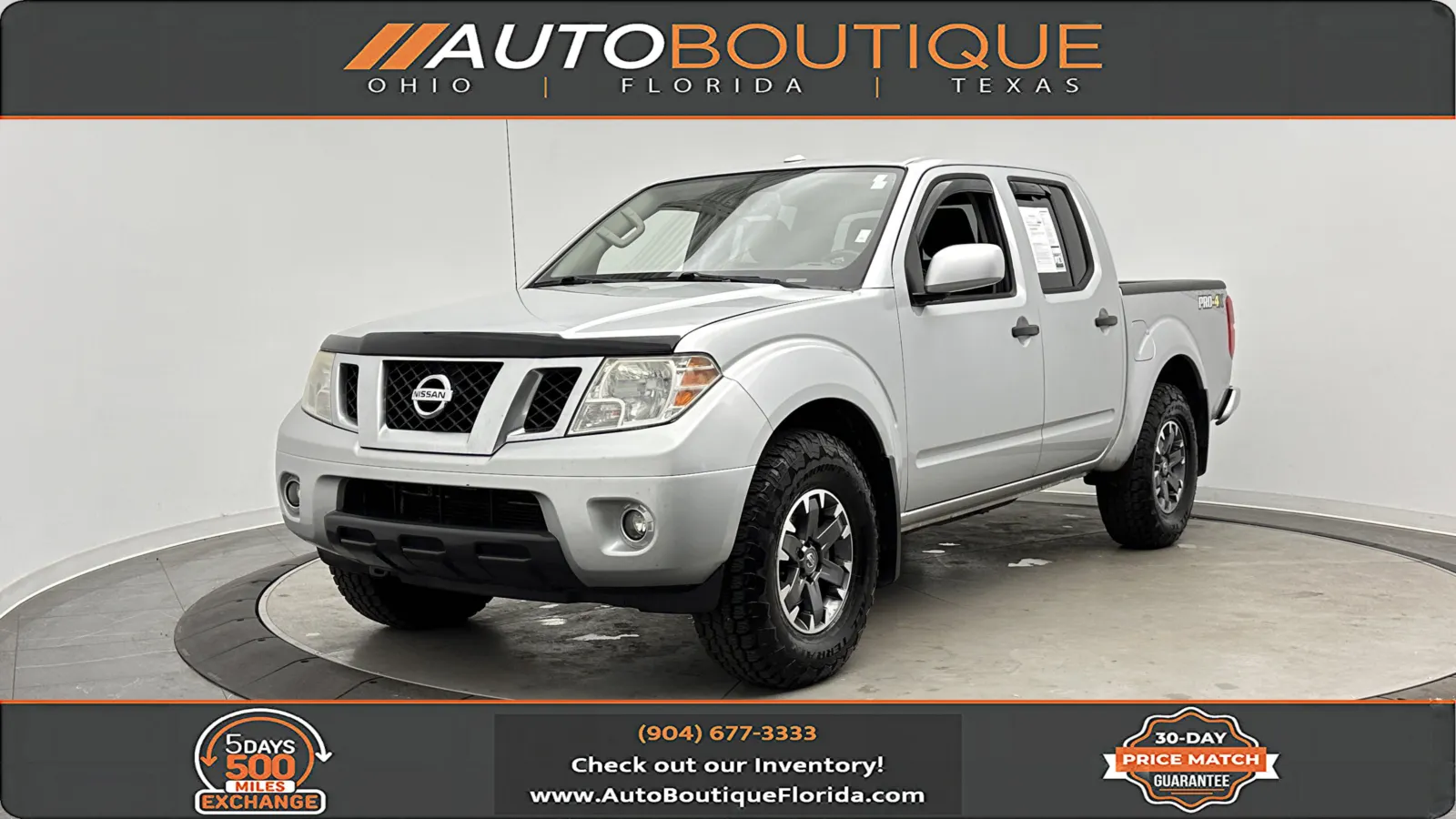 2018 Nissan Frontier PRO-4X for sale in Jacksonville, FL