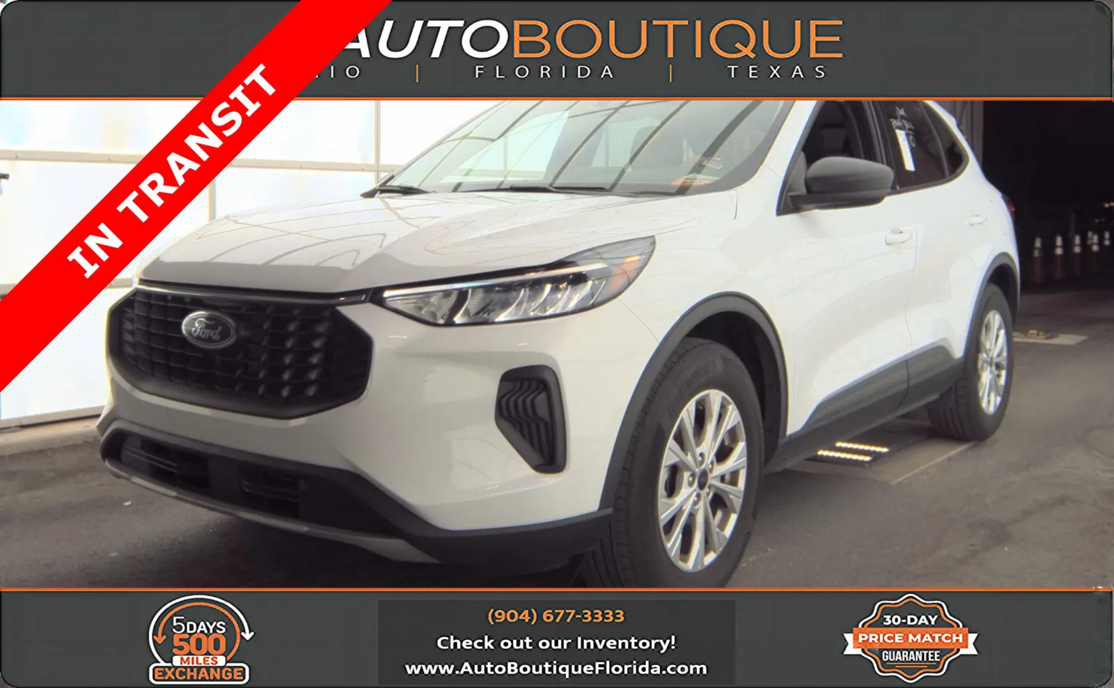 White 2025 Ford Escape Active for sale in Jacksonville, FL