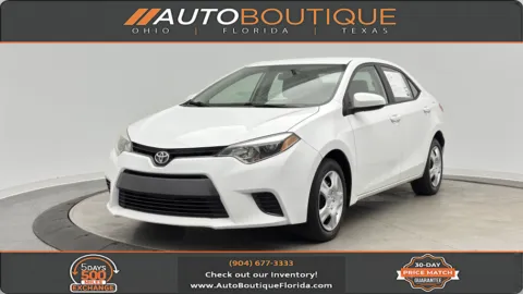 Gray 2015 Toyota Corolla L for sale in Jacksonville, FL