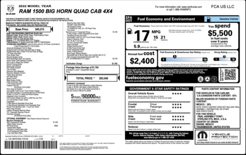 More photos of 2022 Ram 1500 Big Horn at Auto Boutique Florida, FL