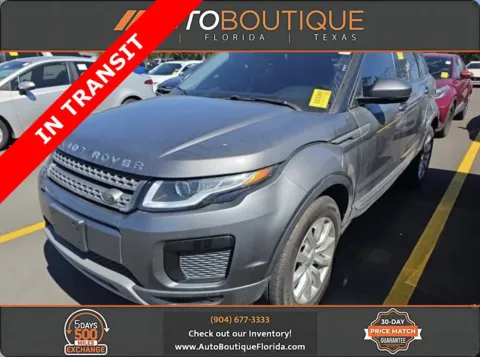 Silver 2019 Land Rover Range Rover Evoque SE for sale in Jacksonville, FL
