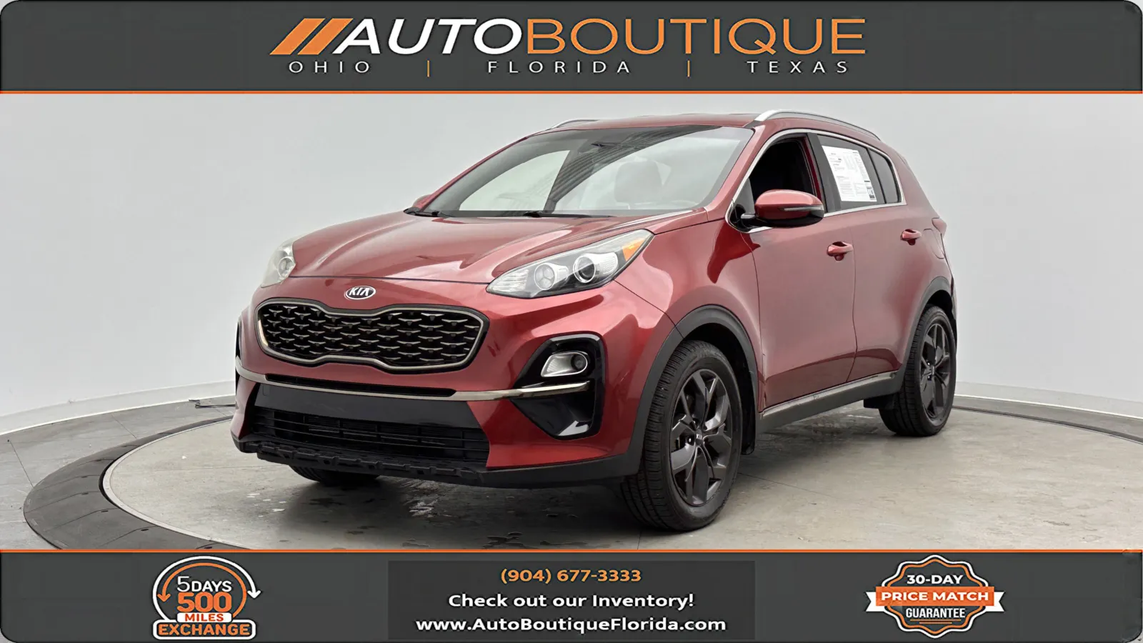 Red 2020 Kia Sportage S for sale in Jacksonville, FL