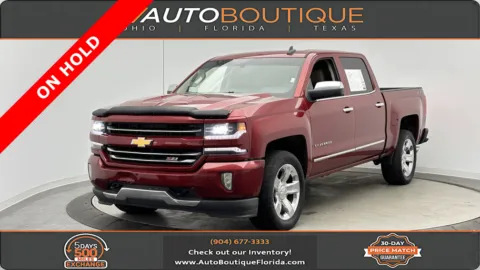 Red 2018 Chevrolet Silverado 1500 LTZ for sale in Jacksonville, FL