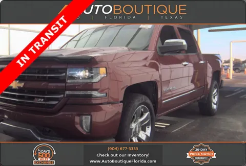 Red 2018 Chevrolet Silverado 1500 LTZ for sale in Jacksonville, FL