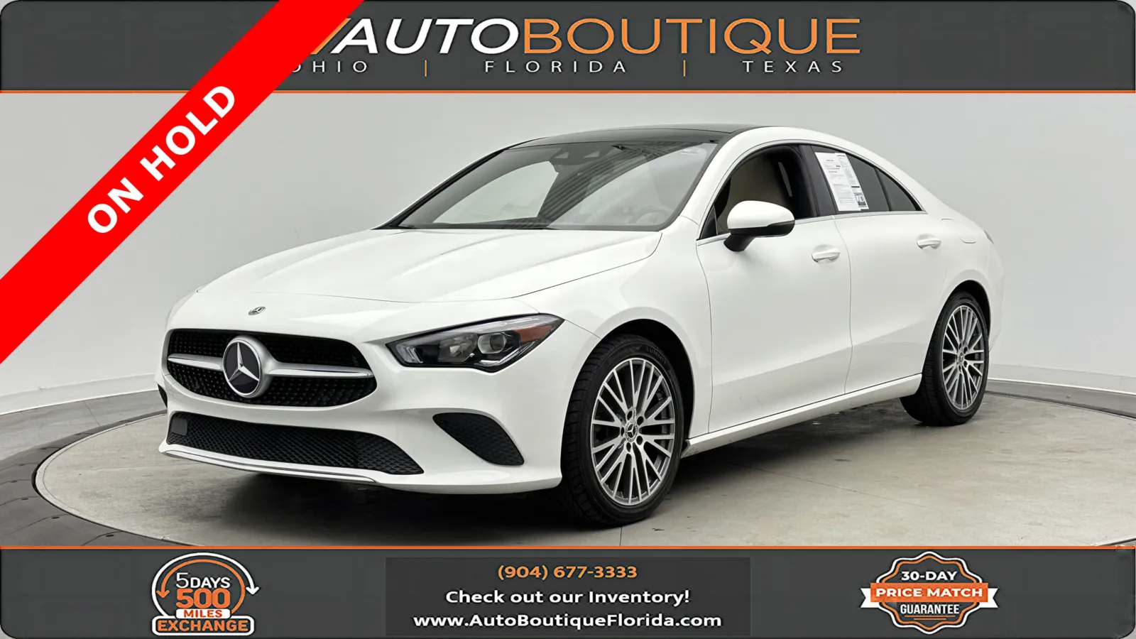 White 2020 Mercedes-Benz CLA 250 for sale in Jacksonville, FL