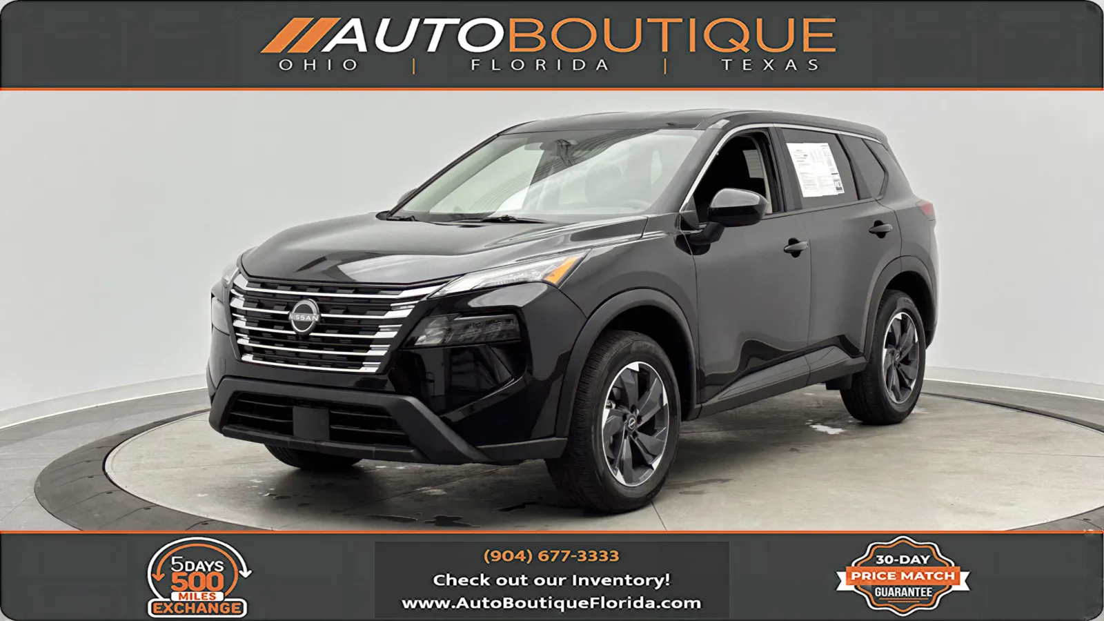 Black 2026 Nissan Rogue SV for sale in Jacksonville, FL