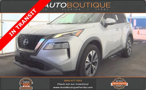 Silver 2022 Nissan Rogue SV for sale in Jacksonville, FL