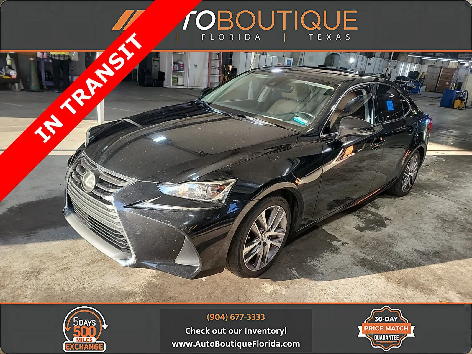Black 2019 Lexus IS 300 for sale in Jacksonville, FL