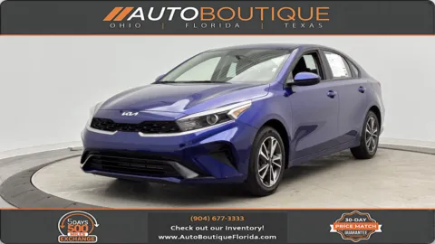 Blue 2023 Kia Forte LXS for sale in Jacksonville, FL