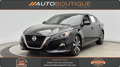 Black 2021 Nissan Altima 2.5 SR for sale in Jacksonville, FL