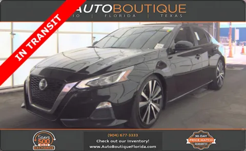 Black 2021 Nissan Altima 2.5 SR for sale in Jacksonville, FL