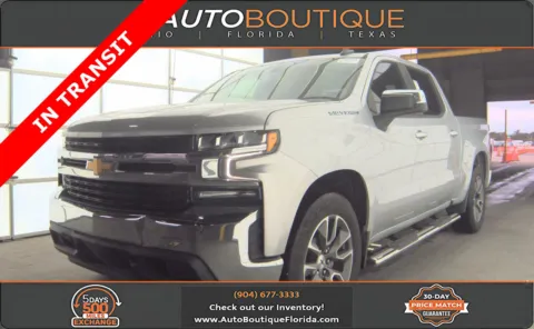 Silver 2019 Chevrolet Silverado 1500 LT for sale in Jacksonville, FL