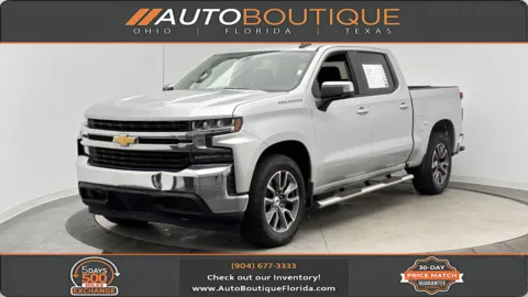Silver 2019 Chevrolet Silverado 1500 LT for sale in Jacksonville, FL