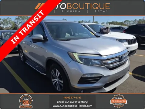 Silver 2018 Honda Pilot EX-L for sale in Jacksonville, FL