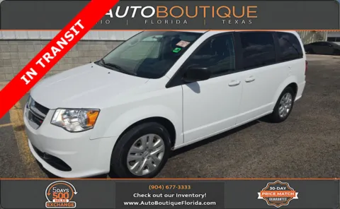 White 2018 Dodge Grand Caravan SE for sale in Jacksonville, FL