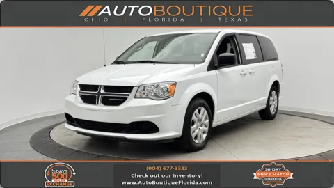 White 2018 Dodge Grand Caravan SE for sale in Jacksonville, FL