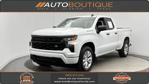 White 2024 Chevrolet Silverado 1500 Custom for sale in Jacksonville, FL