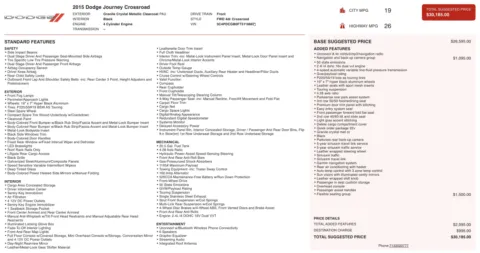 Photos of 2015 Dodge Journey Crossroad for sale in Jacksonville, FL at Auto Boutique Florida