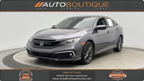Gray 2020 Honda Civic Sedan EX for sale in Jacksonville, FL