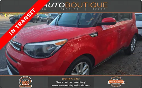 Red 2017 Kia Soul + for sale in Jacksonville, FL