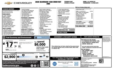 More photos of 2026 Chevrolet Silverado 1500 RST at Auto Boutique Florida, FL