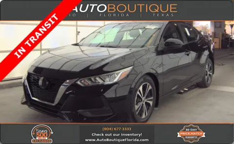 Black 2022 Nissan Sentra SV for sale in Jacksonville, FL