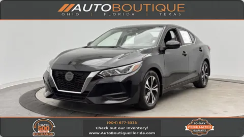 Black 2022 Nissan Sentra SV for sale in Jacksonville, FL